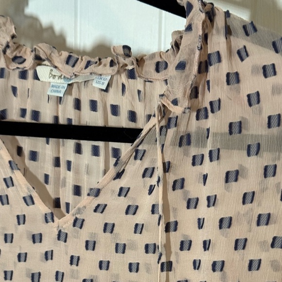 Boden Sheer Silk and Cotton Blend Blouse - Picture 5 of 7